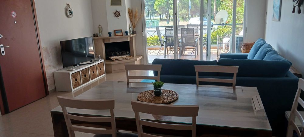 Апартамент под наем на първа линия в Керамоти - Гърция