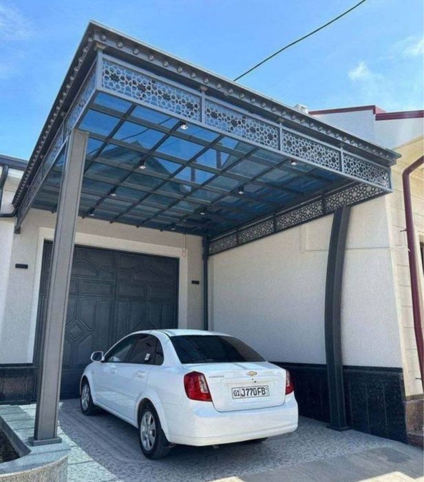 Навес беседка козерог naves besedka kazerog