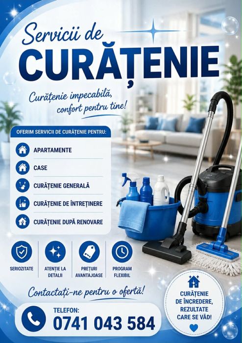 Servicii de CURATENIE