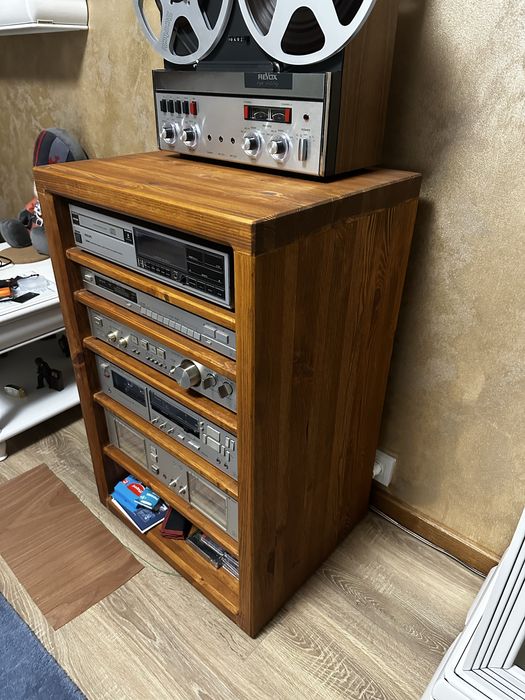 Rack audio lemn masiv