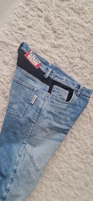 Blugi moto kevlar Petrol by Hein Gericke