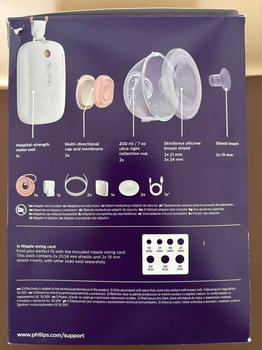 Pompa de san electrica dubla Philips Avent Hands-free