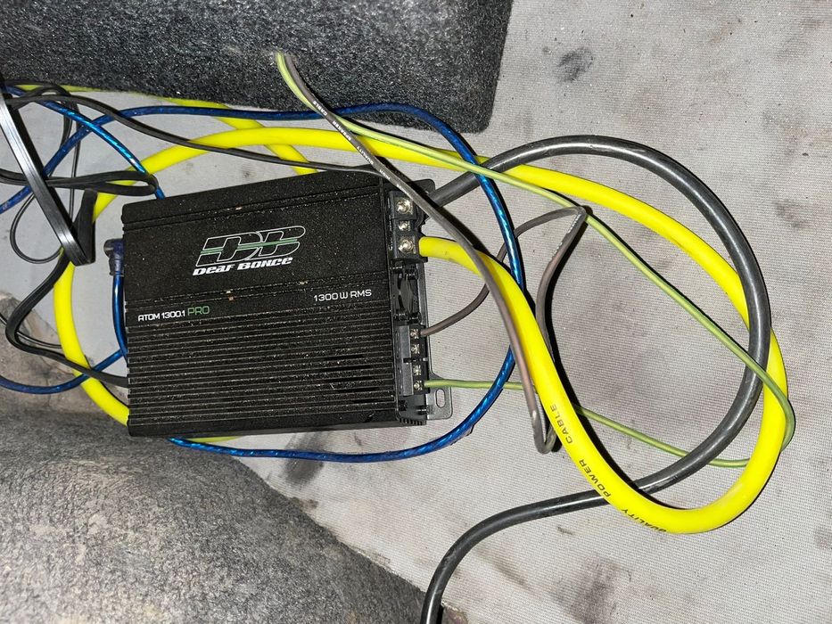 Саббуфер и усилитель