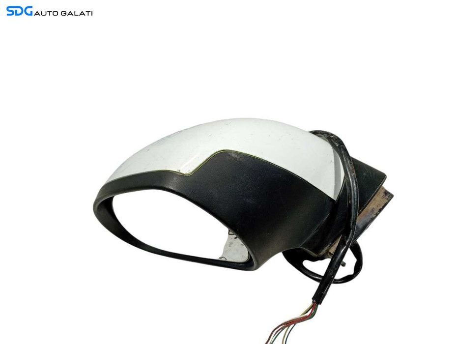 Oglinda Electrica Stanga Peugeot 207 CC Cabrio 2006 - 2014 Culoare alb [LR0777]