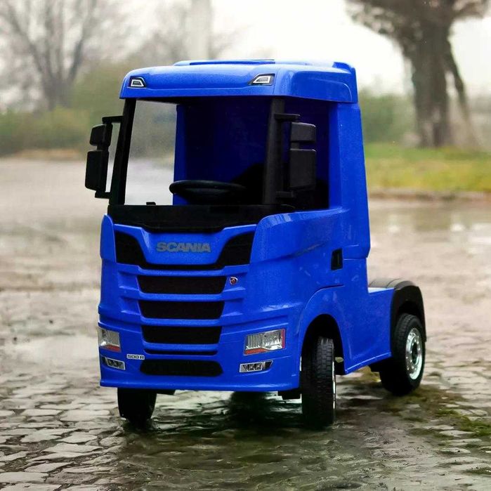 Camion electric pt. copii SCANIA R-SERIES 4x45W 12V 14Ah #blue