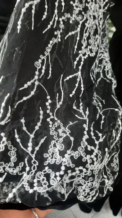 Платье бархатное чёрное 15000₸ турецкое