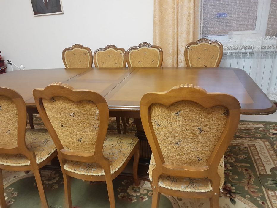 Стол  со стульями турецкого пройзводства