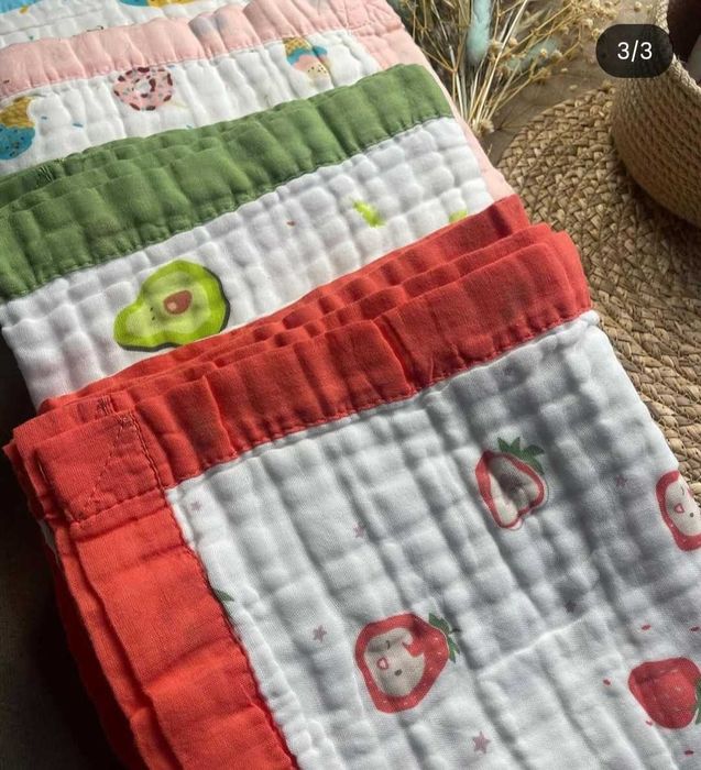 Muslin pled муслинивый плед