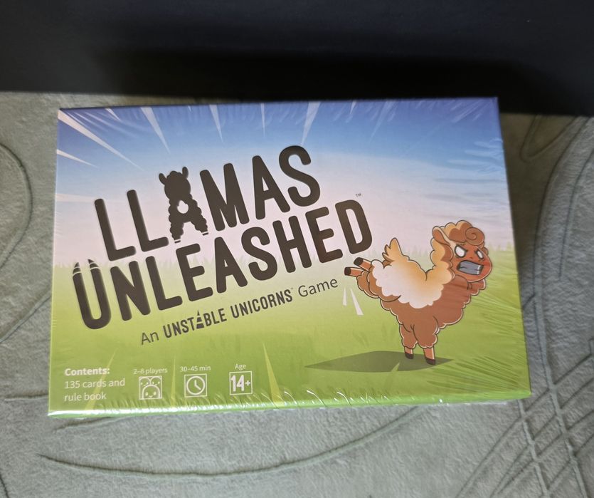 Llamas Unleashed настолна игра