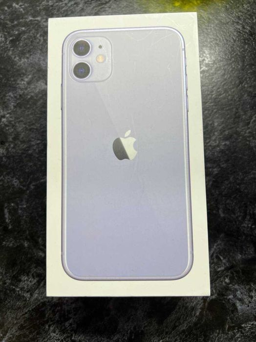 Айфон 11 сиреневый, 128 гб