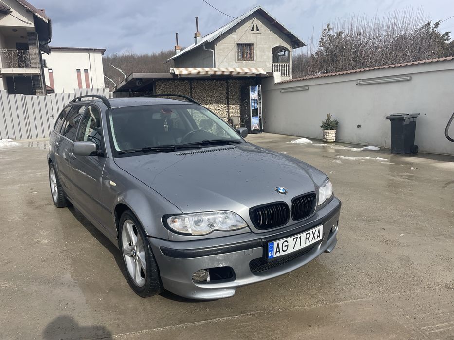 Bmw 320 diesel din anul 2004 manual masina trage bine navigatie camera