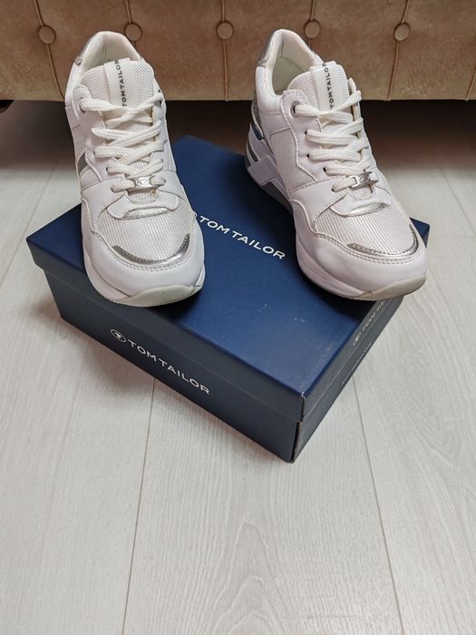 Pantofi sport Tom Taylor Sneakers White