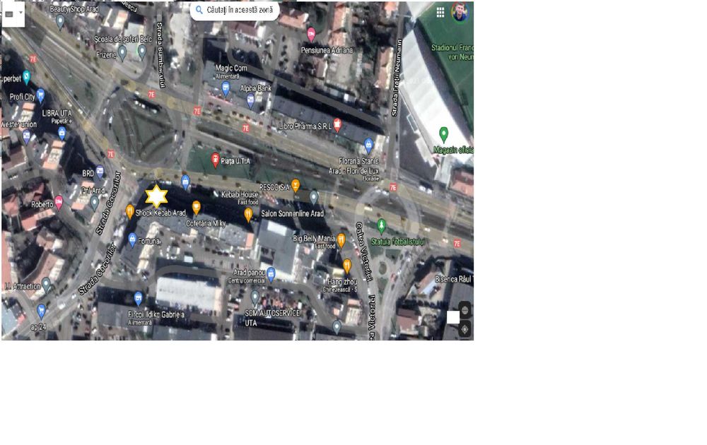 De inchiriat spatiu comercial 120 mp util vad UTA Aurel Vlaicu Arad