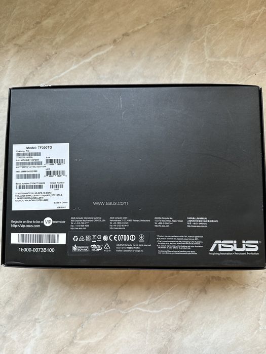 Планшет с клавиатурой Asus Transformed pad