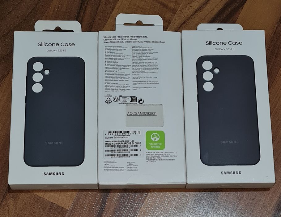 Husa silicon originala Samsung Silicone Case Galaxy S23 FE S711