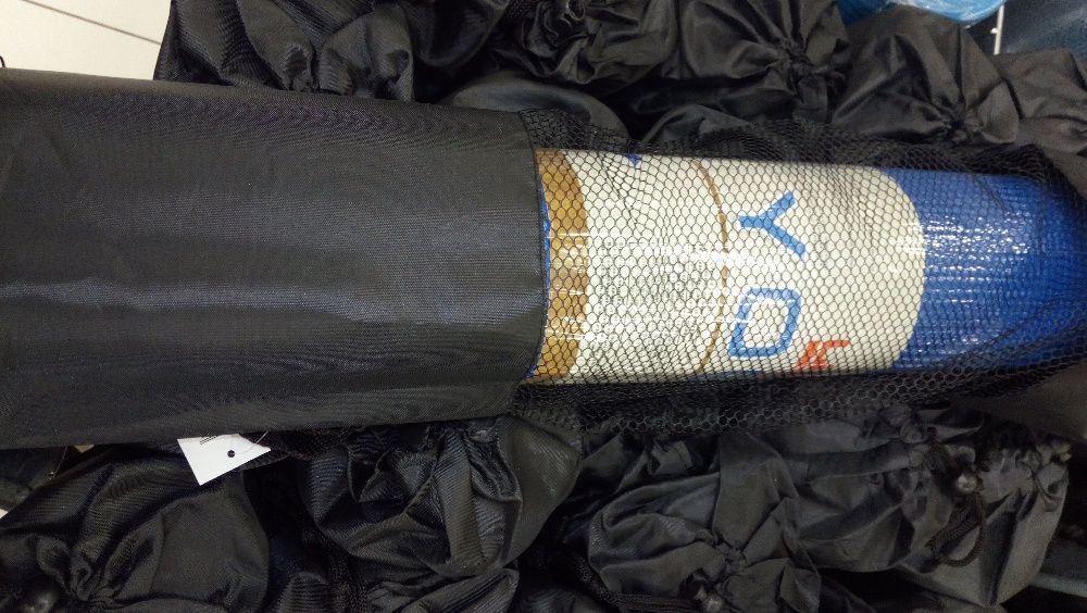 Постелка за йога, гимнастика, бягане, пикник, с чанта