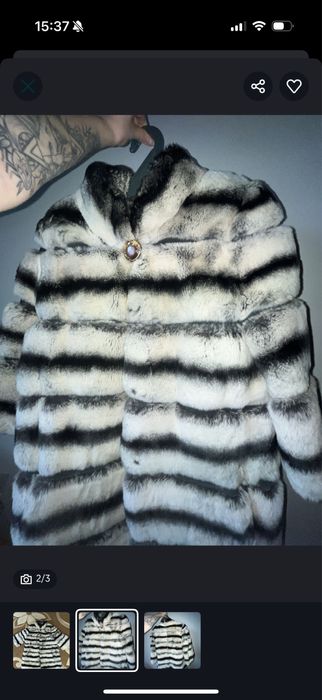 Шуба из шиншиллы