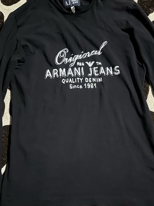 Памучна  блуза  Armani Jeans размер L  в много добро състояние