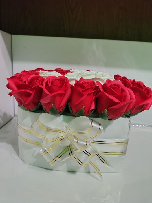 Inima din trandafiri sapun