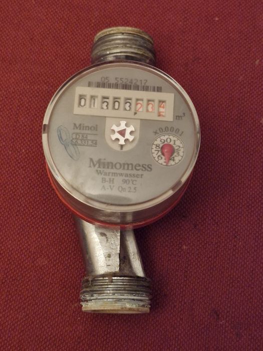 Водомер за Топла Вода