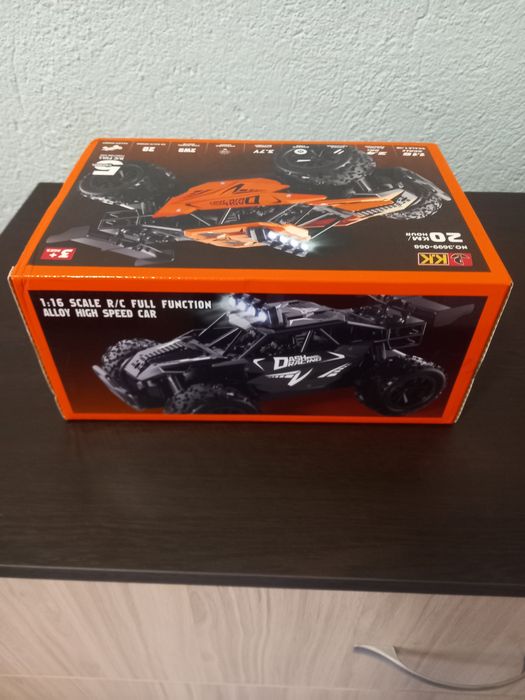 RC Офроуд количка 1:16 с МЕТАЛНИ елементи + 2 БАТЕРИИ (Нова)