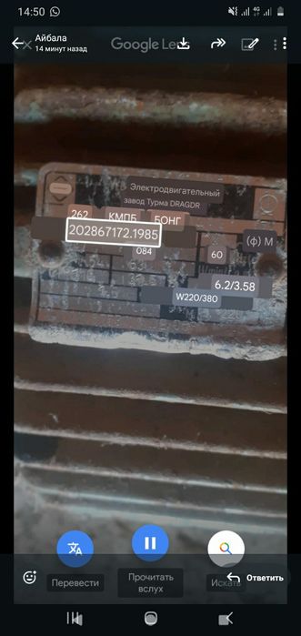 Элоктродвигатель завоть турма