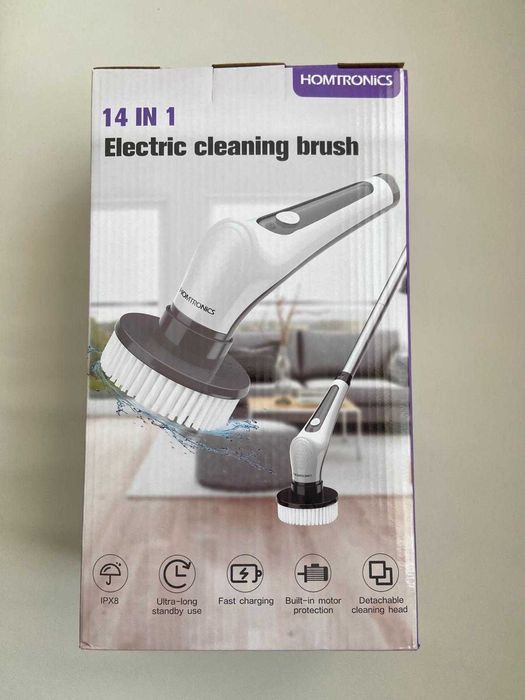 Perie electrica rotativa spin scrubber