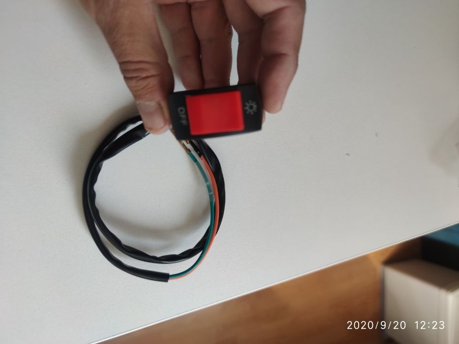 Ключове за фар на мотоциклет или велосипед