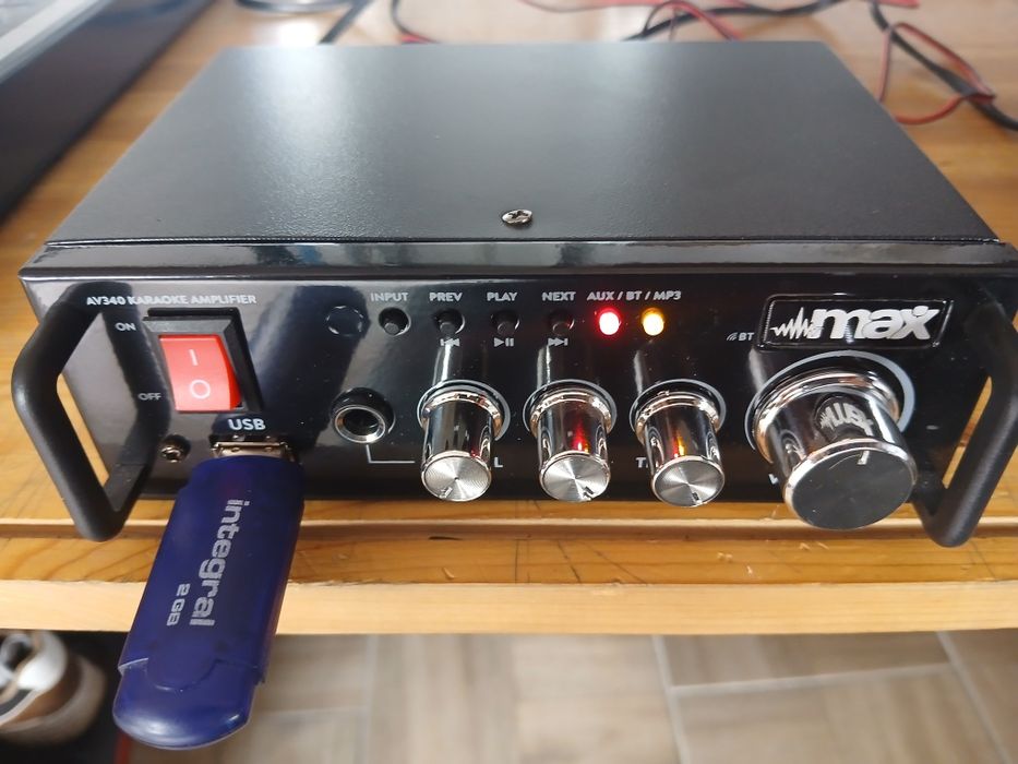 Mini amplificator karaoke 50w
