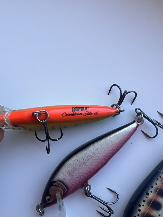 Vobler Rapala CountDown Elite 75 si Shad Rap Elite 55