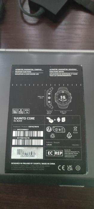 Часовник Suunto Core All black