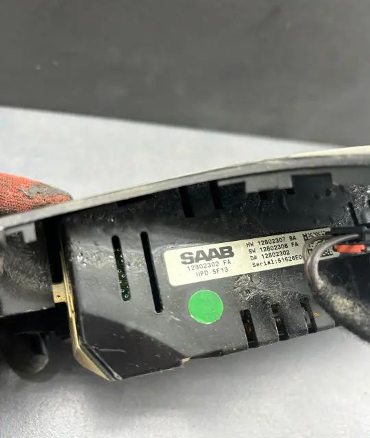 Display bord 12802302 Saab 9-3 2006 1.9 TD MT (120 hp)