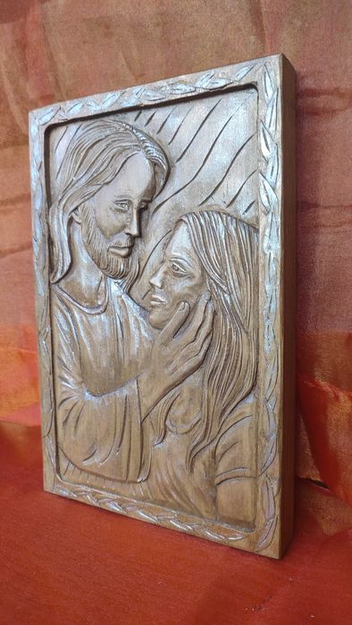 Дърворезба "Христова утеха"