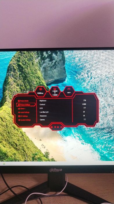 Monitor dahua tehnology de 180 hz, 0.5 ms, 24.5 inch