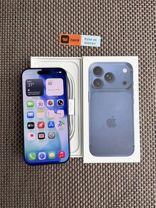 *ЛИЗИНГ* iPhone 17 Pro 256Gb Deep Blue ГАРАНЦИЯ
