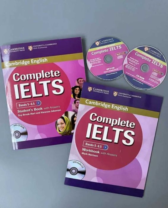 Доставка. Complete Ielts Bands 4-5; 5-6,5; 6,5-7,5