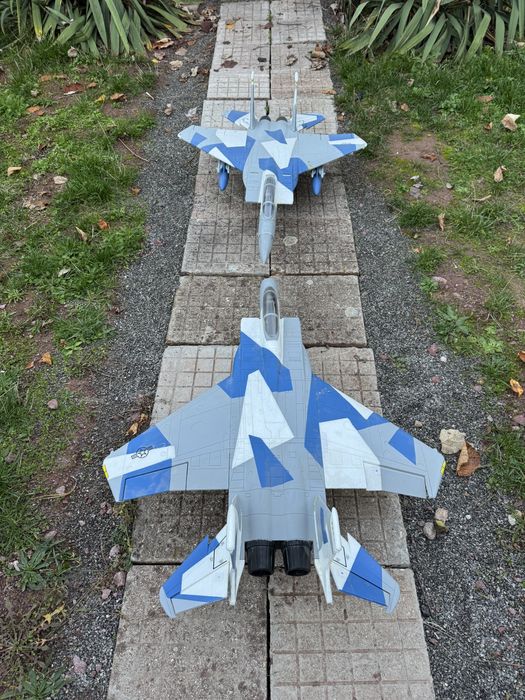 RC самолет + втори фюзелаж JET EDF 64 F15 eagle със стабилизация
