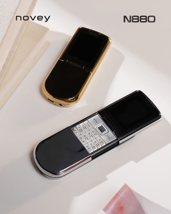 Novey N880 Premium Slayder | Nokia 8800 Uslubida | Yangi