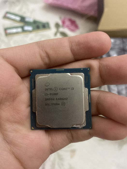 Продам процесор i3-9100f