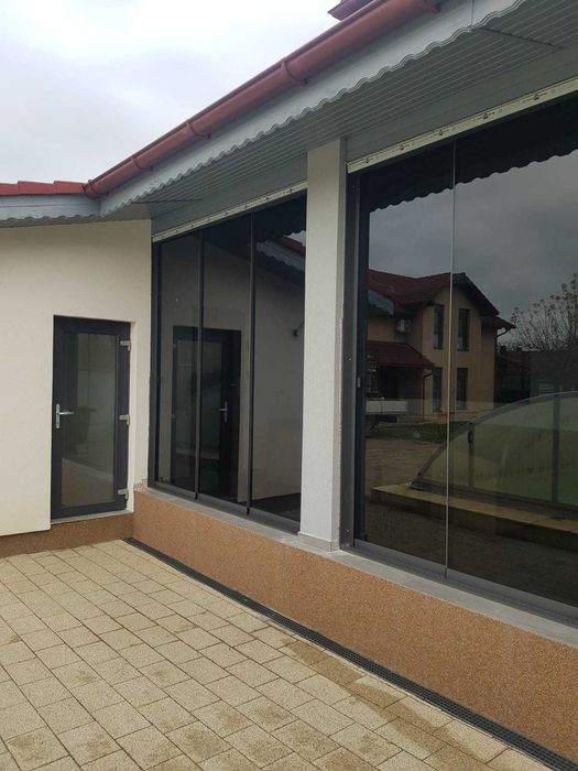 Pergola bioclimatica/ inchideri sticla securizata / ghilotina