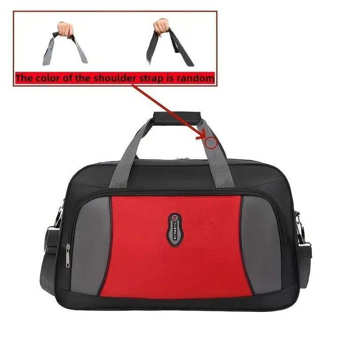 Черен сак с голям джоб от пред.