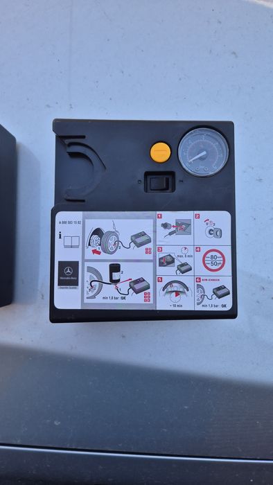 Нов Оригинален Компресор /ПОМПА/Мерцедес  за гуми 180w