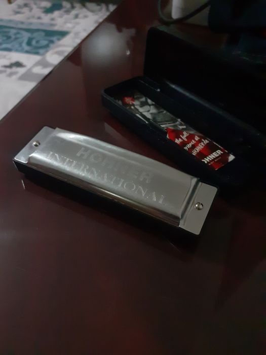 Губная гормошка ( HOHNER Silver Star )