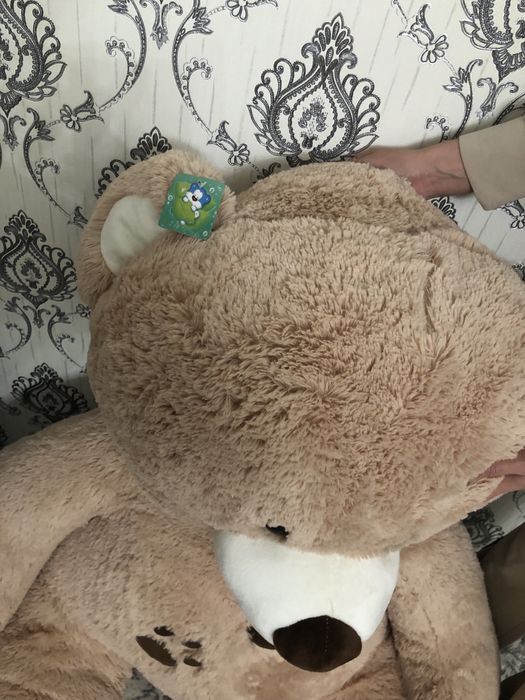 Yangi o‘yinchoq ayiqcha – 1.5 metr, bejiviy