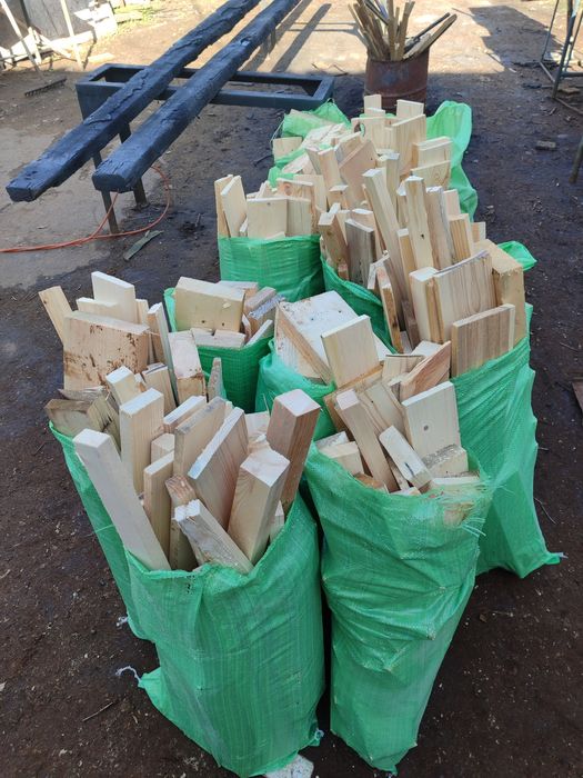 Дрова сосновые 50000 сум мешок( коп)