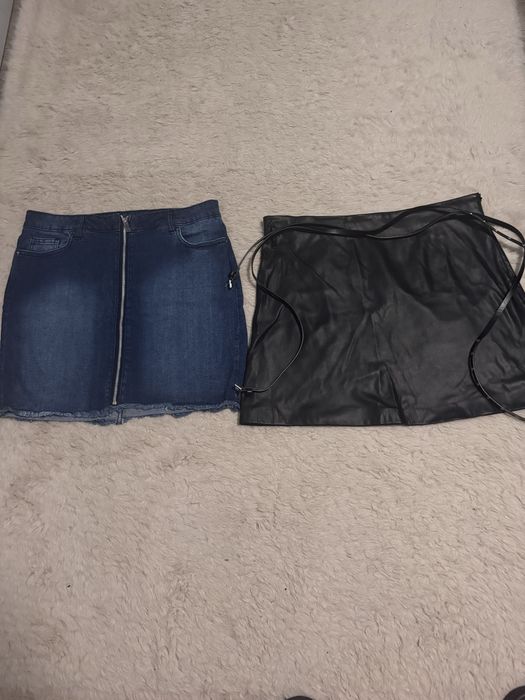 2 fustite pret mic ptr ambele!