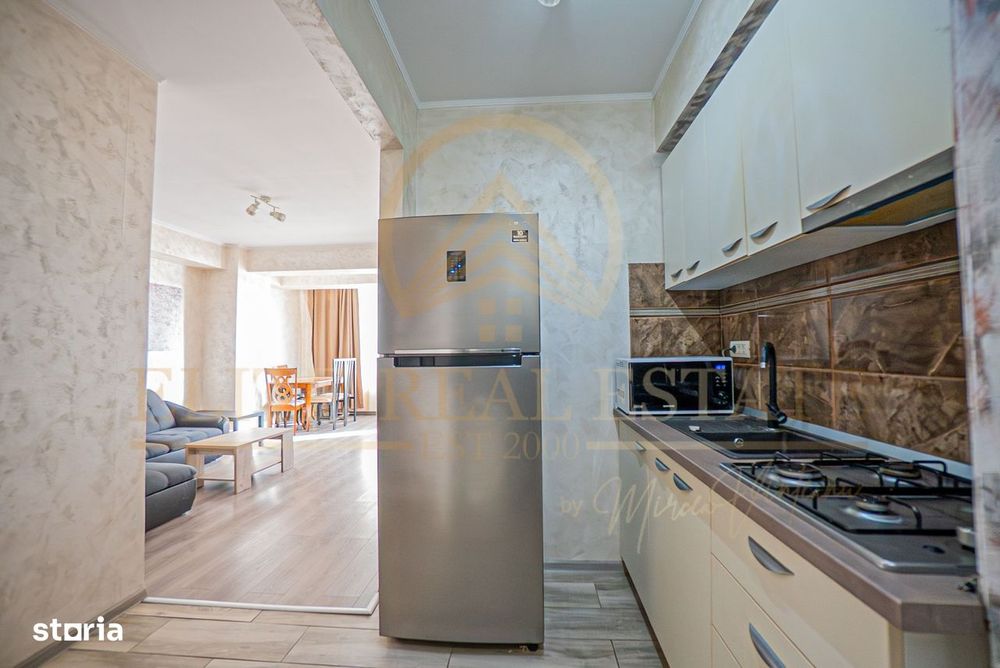 Tomis Nord/Campus - Apartament cu 2 camere, mobilat si utilat, etaj 3.