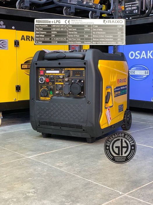 5 kw inverter matorli shovqinsiz generator