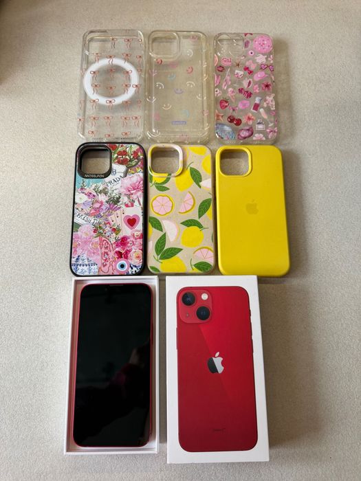 Iphone 13 mini червен цвят 512GB