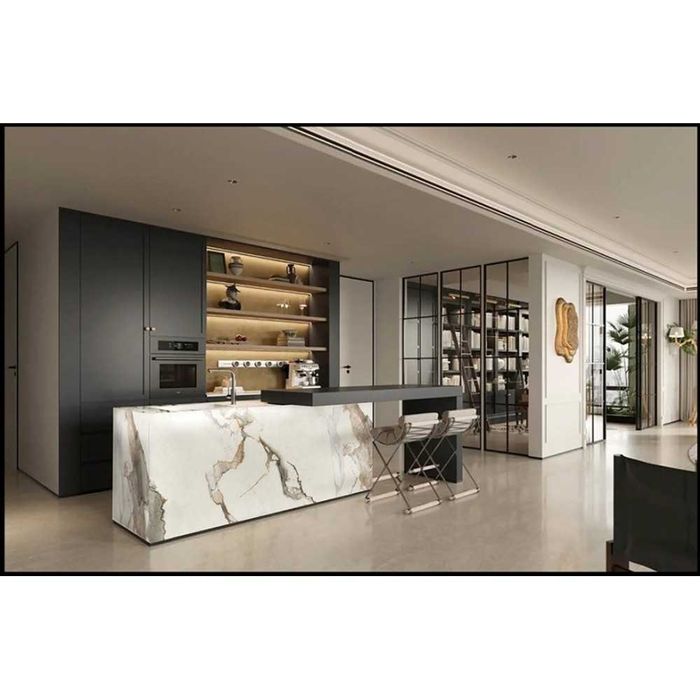 PVC Карбоно - Бамбуков  стенен панел № DY 2405 - 1.22m/8mm/2.80m